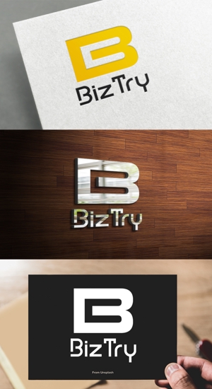 athenaabyz ()さんの不動産会社新規設立『株式会社BizTry』のロゴへの提案