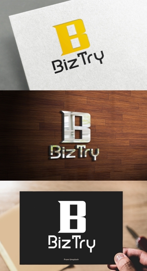 athenaabyz ()さんの不動産会社新規設立『株式会社BizTry』のロゴへの提案