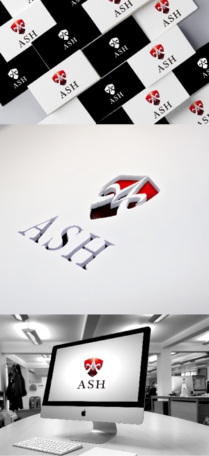 k_31 (katsu31)さんのホストクラブ「ASH」のロゴへの提案