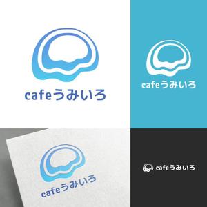 venusable ()さんの港のカフェ「cafeうみいろ」のロゴへの提案