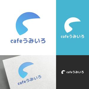 venusable ()さんの港のカフェ「cafeうみいろ」のロゴへの提案