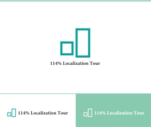 動画サムネ職人 (web-pro100)さんの外国人向けツアー『114% Localization Tour』のロゴへの提案