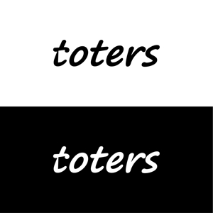 nabe (nabe)さんのトートバッグ、Tシャツ、ポロシャツ等のブランド「toters」のロゴへの提案