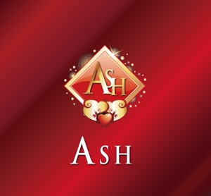 jp tomo (jp_tomo)さんのホストクラブ「ASH」のロゴへの提案