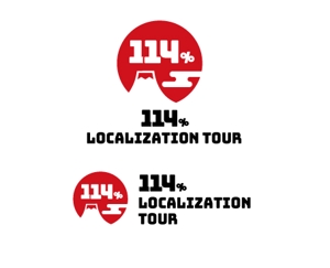 栗山　薫 (kuri_pulsar)さんの外国人向けツアー『114% Localization Tour』のロゴへの提案