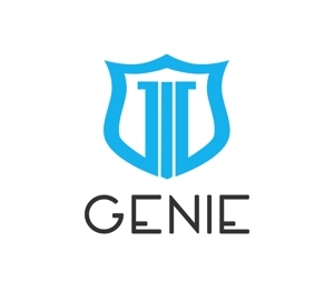 ぽんぽん (haruka0115322)さんの美容機器メーカー　株式会社GENIEのロゴと字体のデザインを依頼です。への提案