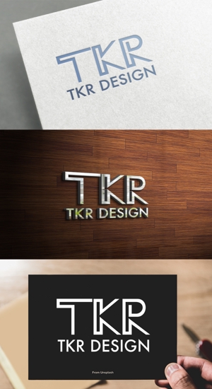 athenaabyz ()さんのデザイン会社「株式会社TKRデザイン」のロゴへの提案