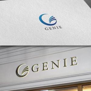 late_design ()さんの美容機器メーカー　株式会社GENIEのロゴと字体のデザインを依頼です。への提案
