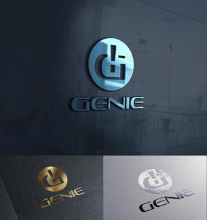 中津留　正倫 (cpo_mn)さんの美容機器メーカー　株式会社GENIEのロゴと字体のデザインを依頼です。への提案
