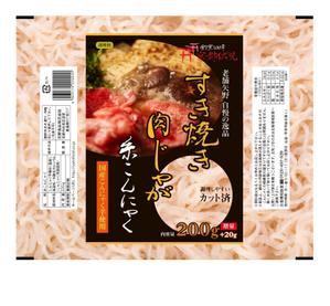 MoMo (plus_nekonote)さんの糸こんにゃくのパッケージリニューアルデザインへの提案