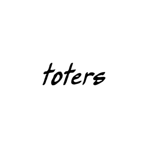 Yolozu (Yolozu)さんのトートバッグ、Tシャツ、ポロシャツ等のブランド「toters」のロゴへの提案