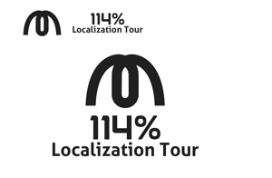 なべちゃん (YoshiakiWatanabe)さんの外国人向けツアー『114% Localization Tour』のロゴへの提案
