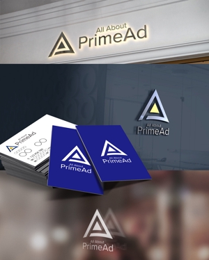 D.R DESIGN (Nakamura__)さんの広告ソリューション「All About PrimeAd」のロゴ　への提案