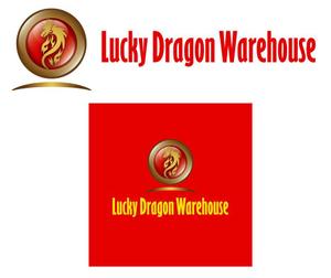 FISHERMAN (FISHERMAN)さんの「Lucky Dragon Warehouse」のロゴ作成への提案