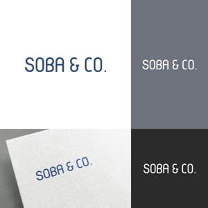 venusable ()さんのそば店「Soba & Co.」のロゴ制作への提案