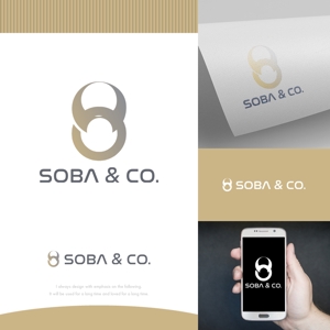 fortunaaber ()さんのそば店「Soba & Co.」のロゴ制作への提案