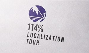 LittleJunさんの外国人向けツアー『114% Localization Tour』のロゴへの提案