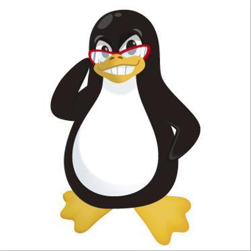 Linuxのキャラクター「タックス」のアレンジデザインを作成