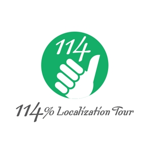 Dynamites01 (dynamites01)さんの外国人向けツアー『114% Localization Tour』のロゴへの提案