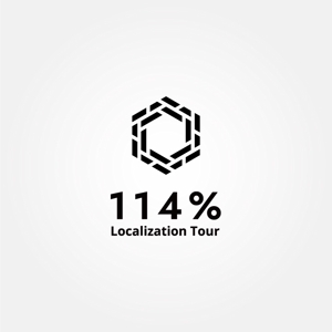 tanaka10 (tanaka10)さんの外国人向けツアー『114% Localization Tour』のロゴへの提案