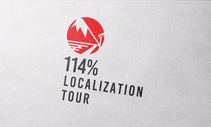 LittleJunさんの外国人向けツアー『114% Localization Tour』のロゴへの提案