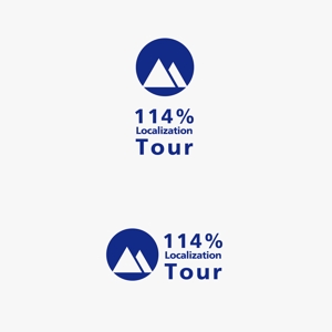 haruru (haruru2015)さんの外国人向けツアー『114% Localization Tour』のロゴへの提案