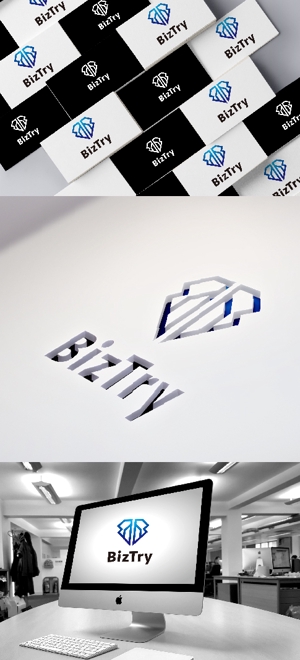 k_31 (katsu31)さんの不動産会社新規設立『株式会社BizTry』のロゴへの提案