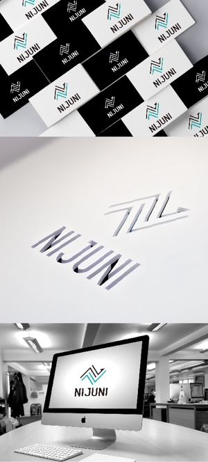 k_31 (katsu31)さんのIT企業のロゴデザイン「NIJUNI Inc.」への提案
