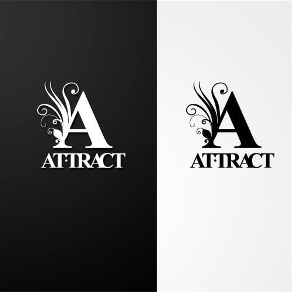 「Attract」のロゴ作成