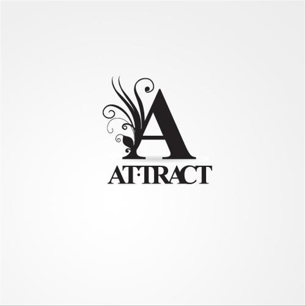 「Attract」のロゴ作成