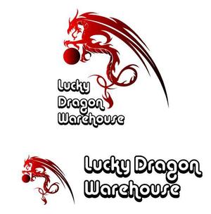 daikoku (bocco_884)さんの「Lucky Dragon Warehouse」のロゴ作成への提案