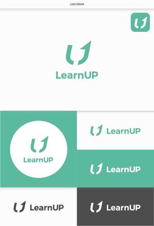 DeeDeeGraphics (DeeDeeGraphics)さんの学びを通じてキャリアアップを目指す人のためのWebメディア「LearnUp」のロゴ&ファビコンへの提案