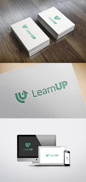 UGUG (ugug)さんの学びを通じてキャリアアップを目指す人のためのWebメディア「LearnUp」のロゴ&ファビコンへの提案