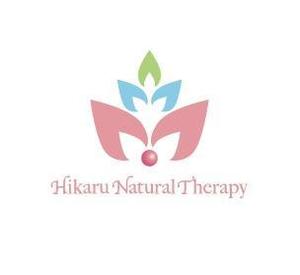 ヘッドディップ (headdip7)さんの「Hikaru  Natural Therapy」のロゴ作成への提案