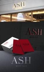 NOMA DESIGN (nomadesign)さんのホストクラブ「ASH」のロゴへの提案