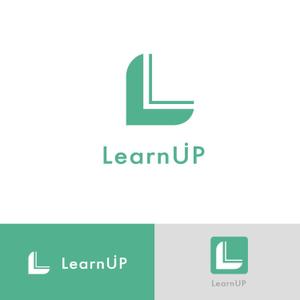 scrug design (scrug)さんの学びを通じてキャリアアップを目指す人のためのWebメディア「LearnUp」のロゴ&ファビコンへの提案