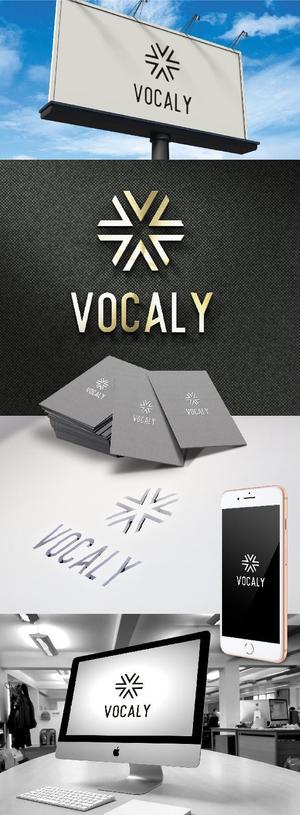 k_31 (katsu31)さんのアクセサリーショップサイト「Vocaly」のロゴへの提案