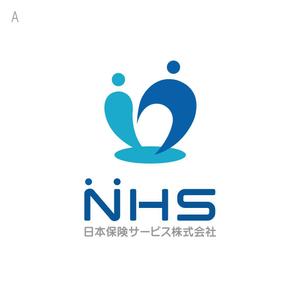 miru-design (miruku)さんの「ＮＨＳ（日本保険サービス株式会社）」のロゴ作成への提案