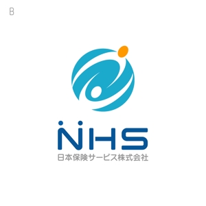 miru-design (miruku)さんの「ＮＨＳ（日本保険サービス株式会社）」のロゴ作成への提案