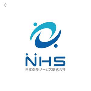 miru-design (miruku)さんの「ＮＨＳ（日本保険サービス株式会社）」のロゴ作成への提案