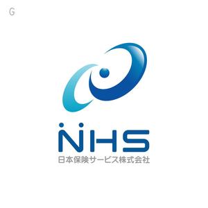 miru-design (miruku)さんの「ＮＨＳ（日本保険サービス株式会社）」のロゴ作成への提案