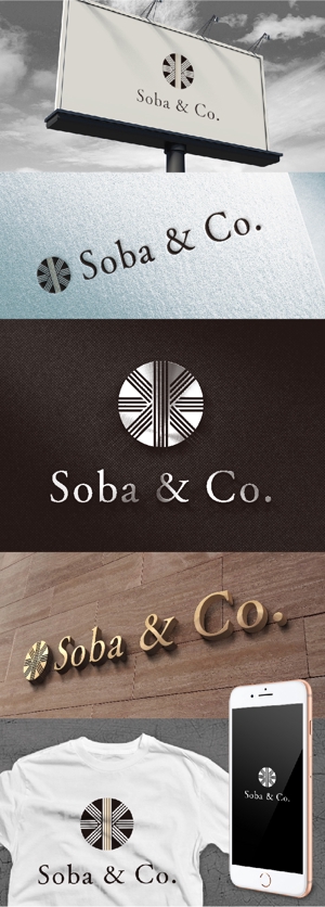 k_31 (katsu31)さんのそば店「Soba & Co.」のロゴ制作への提案