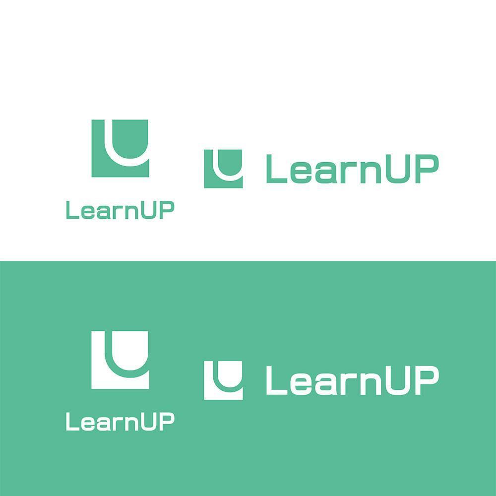 学びを通じてキャリアアップを目指す人のためのWebメディア「LearnUp」のロゴ&ファビコン