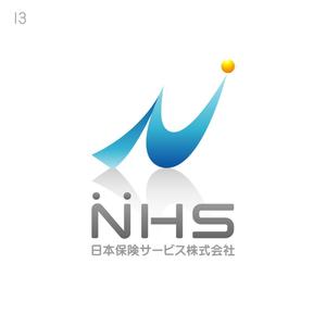 miru-design (miruku)さんの「ＮＨＳ（日本保険サービス株式会社）」のロゴ作成への提案