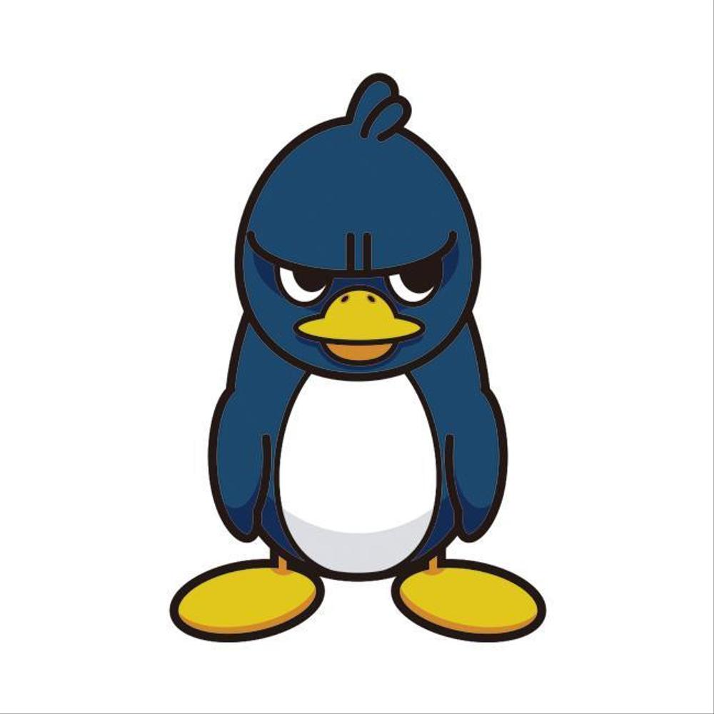 Linuxのキャラクター「タックス」のアレンジデザインを作成