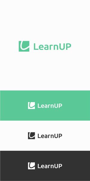 designdesign (designdesign)さんの学びを通じてキャリアアップを目指す人のためのWebメディア「LearnUp」のロゴ&ファビコンへの提案