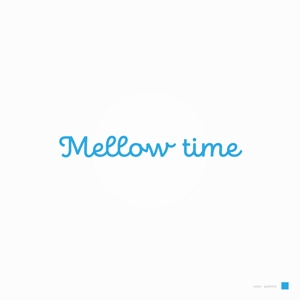Ü design (ue_taro)さんのリラクゼーションサロン   「Mellow time」のロゴへの提案