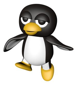 モスほたる (moss777)さんのLinuxのキャラクター「タックス」のアレンジデザインを作成への提案