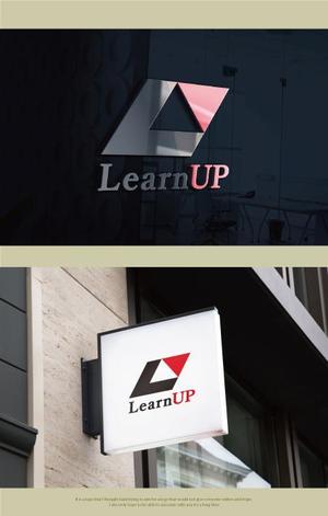 魔法スタジオ (mahou-phot)さんの学びを通じてキャリアアップを目指す人のためのWebメディア「LearnUp」のロゴ&ファビコンへの提案