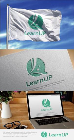 drkigawa (drkigawa)さんの学びを通じてキャリアアップを目指す人のためのWebメディア「LearnUp」のロゴ&ファビコンへの提案